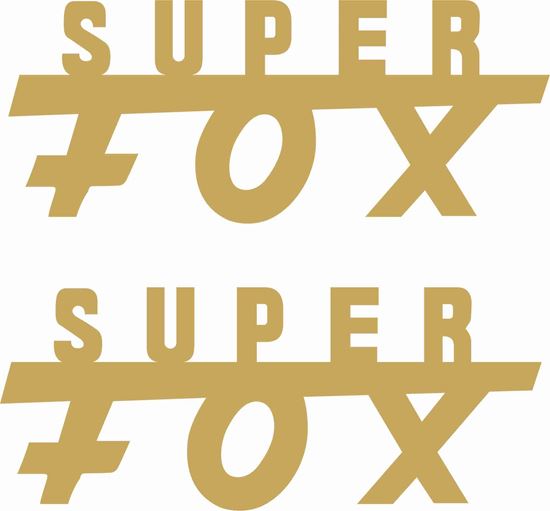 Picture of NSU Super Fox Decals / Stickers