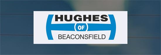 Picture of Hughes of Beaconsfield Dealer rear glass Sticker