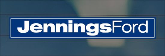 Picture of Jennings Dealer rear glass Sticker