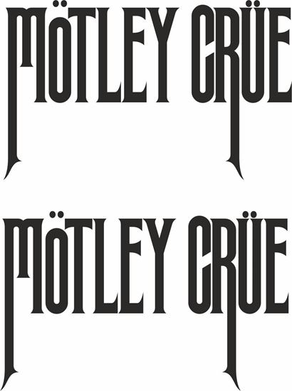 Picture of Motley Crue Decals  / Stickers