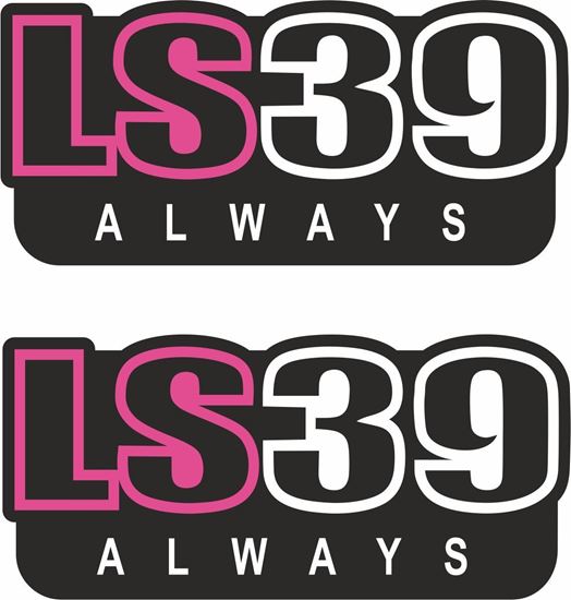 Picture of Luis Salmon "LS39 Always" Decals / Stickers