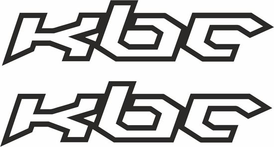 Picture of "Kbc" Track and street race sponsor logo