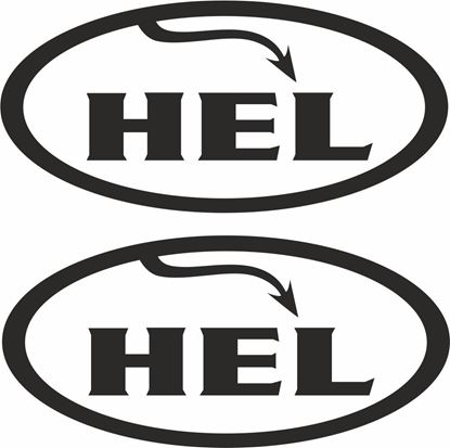 Picture of Hel Track and street race sponsor logo