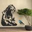 Picture of Banksy Girl with Blue Bird Wall Art sticker