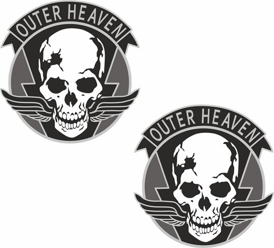 Picture of "Outer Heaven" Decals / Stickers