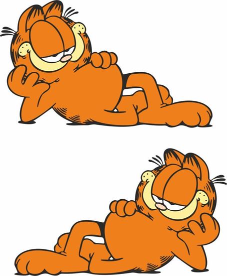 Picture of Garfield Decals / Stickers