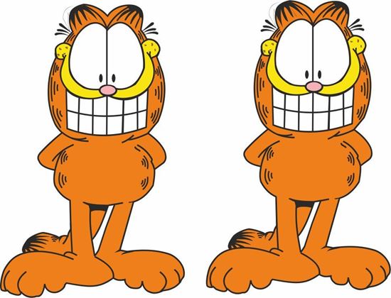 Picture of Garfield Decals / Stickers