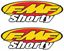 Picture of "FMF Shorty"  Track and street race sponsor Decals / Stickers