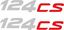 Picture of Fiat 124 CS Decals / Stickers