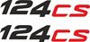 Picture of Fiat 124 CS Decals / Stickers