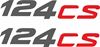 Picture of Fiat 124 CS Decals / Stickers