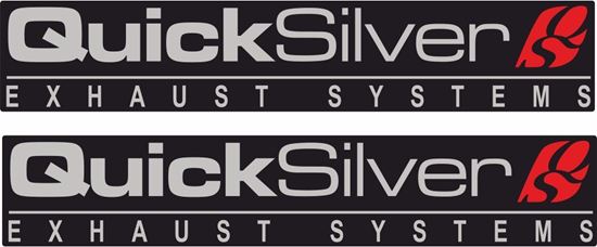 Picture of Quick Silver Exhaust Systems Decals / Stickers