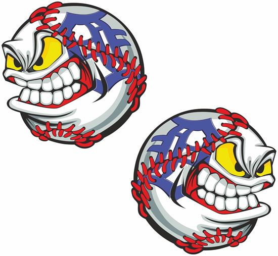Picture of Baseball Decals / Stickers