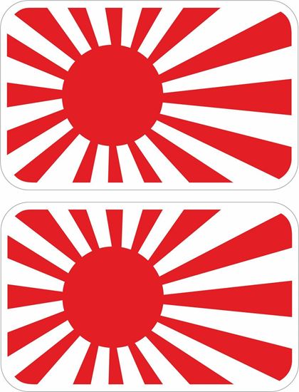 Picture of Rising Sun Decals / Stickers