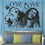 Picture of One Love Bob Marley  Wall Art sticker