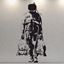 Picture of Banksy Astronaut Wall Art sticker
