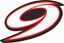 Picture of "9" Suzuki Telefonica Team Track and street race nose cone number Decal / Sticker