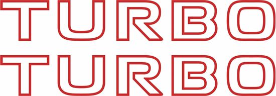 Picture of Mitsubishi Pajero / Shogun 1980 - 1985  replacement side Decals / Stickers