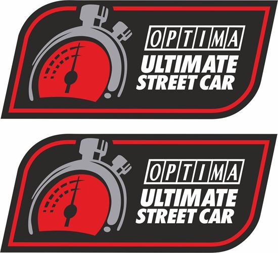 Zen Graphics - Optima Ultimate Street Car Decals / Stickers