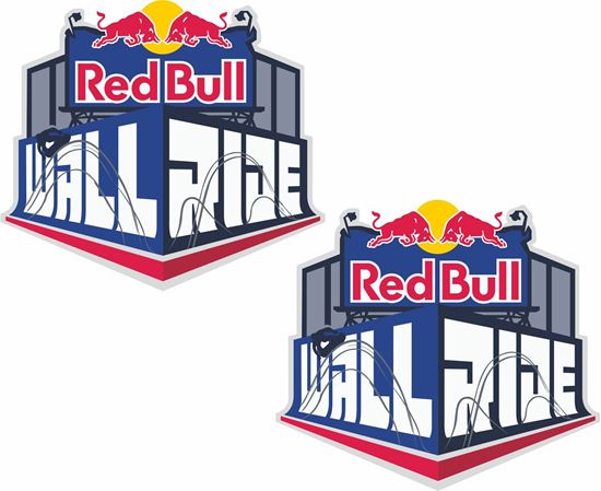 Zen Graphics - Red Bull Wall Ride Decals / Stickers