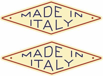 Picture of Parilla "Made in Italy"  replacement Decals / Stickers