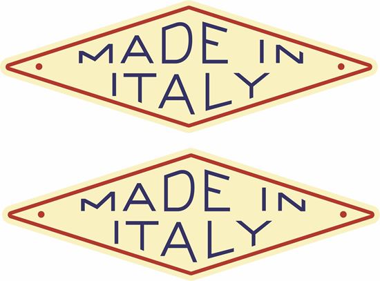 Picture of Parilla "Made in Italy"  replacement Decals / Stickers