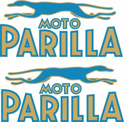 Picture of Moto Parilla Motorcycle Decals / Stickers