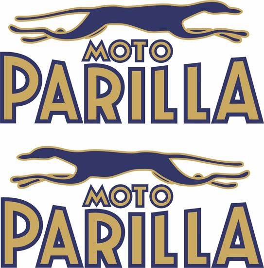 Picture of Moto Parilla Motorcycle Decals / Stickers