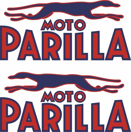 Picture of Moto Parilla Motorcycle Decals / Stickers