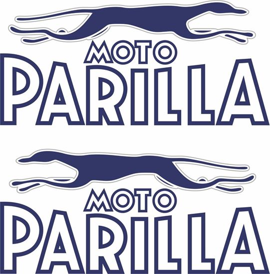 Picture of Moto Parilla Motorcycle Decals / Stickers