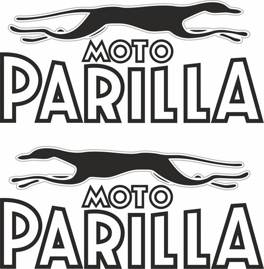 Picture of Moto Parilla Motorcycle Decals / Stickers