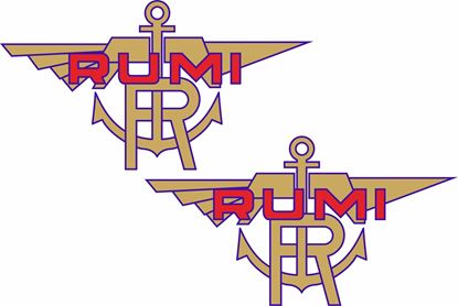 Picture of Rumi Motorcycle Decals / Stickers