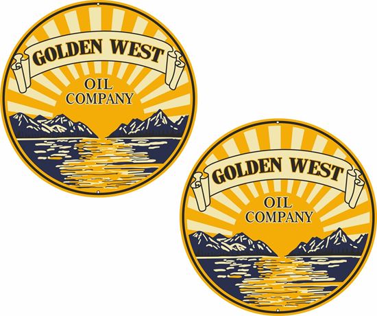 Picture of Golden West Decals / Stickers