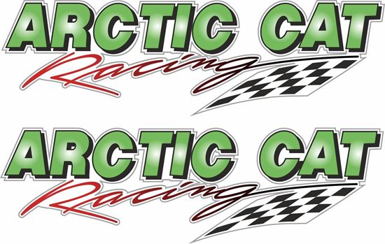 Picture of Artic Cat Racing Decals / Stickers