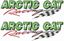 Picture of Artic Cat Racing Decals / Stickers