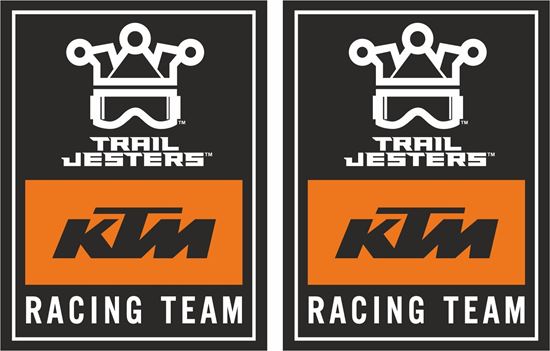 Picture of KTM Trial Jesters Racing Team Decals / Stickers