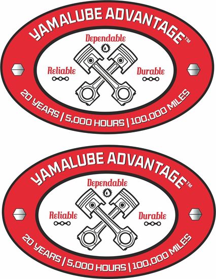 Picture of Yamalube Advantage Decals / Stickers