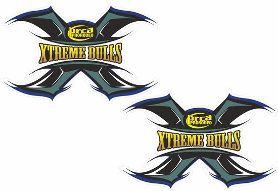 Picture of Xtreme Bulls Decals / Stickers