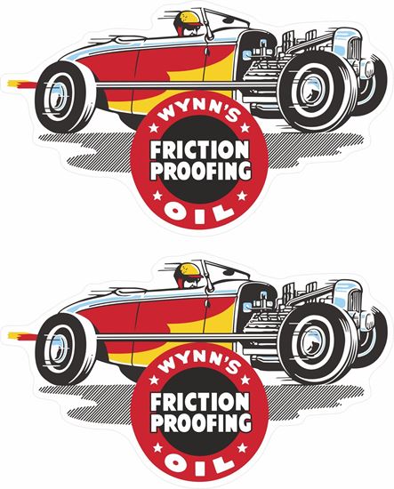 Picture of Wynn's Oil Decals / Stickers