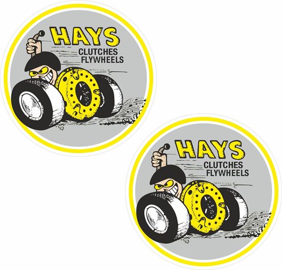 Picture of Hays Clutches Decals / Stickers