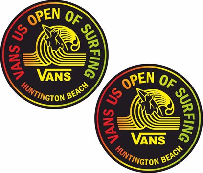 Picture of Vans US open Surfing Decals / Stickers