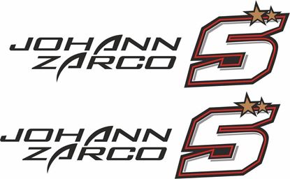 Picture of Johann Zarco Decals / Stickers