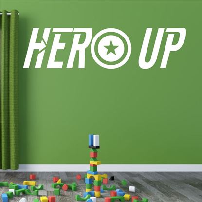 Picture of "Hero Up"  Wall Art sticker