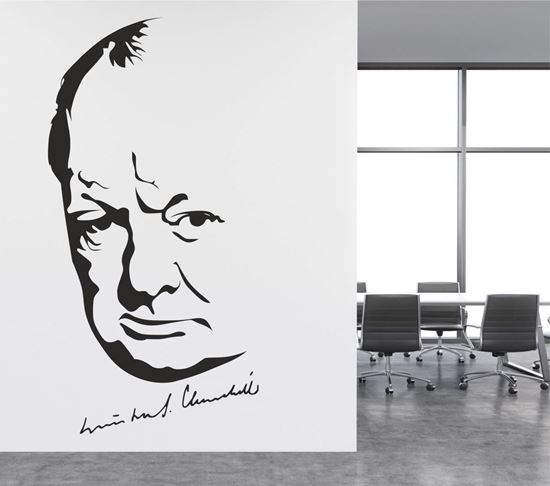 Picture of Winston Churchill Wall Art sticker