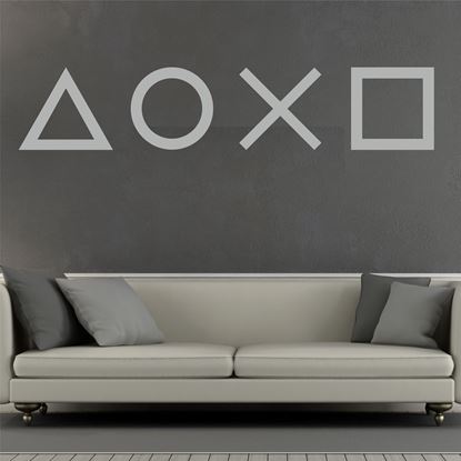 Picture of Playstation Buttons Wall Art sticker