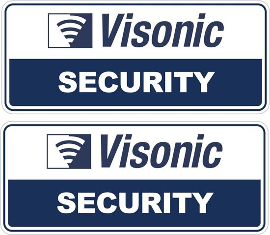 Picture of Visonic Security Decals / Stickers