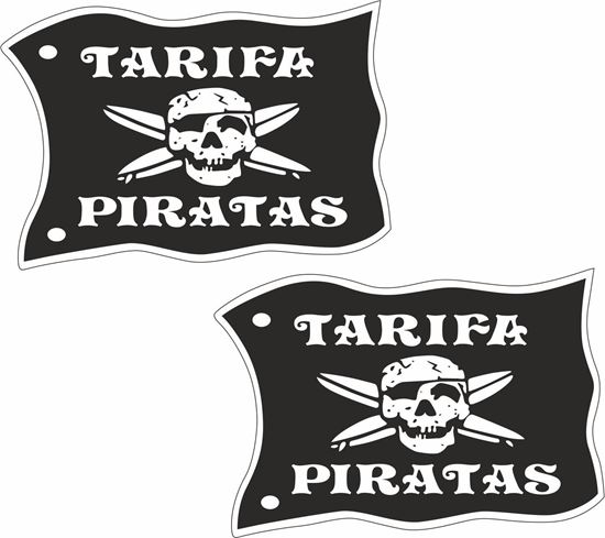 Picture of Tarifa Pirates Decals / Stickers