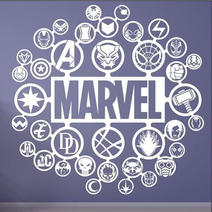 Picture of Super Hero Marvel Wall Art sticker