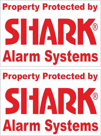 Picture of Shark Alarm Systems Decals / Stickers