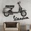 Picture of Vespa PX Wall Art sticker